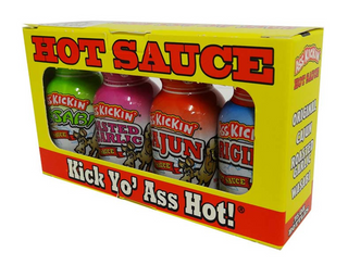 Ass Kickin Hot Sauce 4pk
