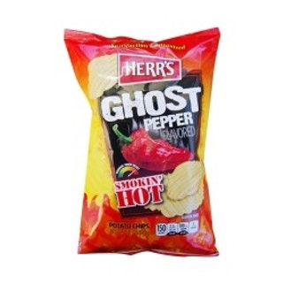 Herrs Ghost Pepper Potato Chips 170g