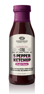 Brooksmade 5 Pepper Ketchup Sauce 355ml