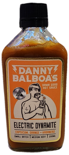 Danny Balboa's Electric Dynamite Hot Sauce 200ml