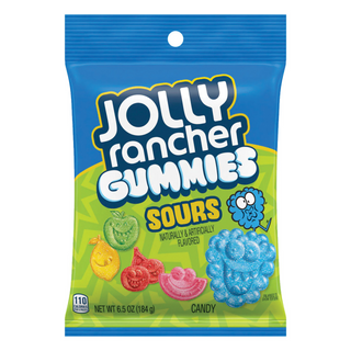 Jolly Rancher Gummies Sours Bag 184g
