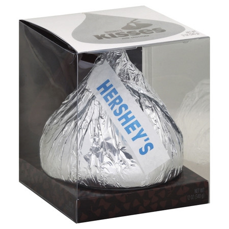 Hersheys Giant Milk Chocolate Kiss 340g | USA Candy Factory