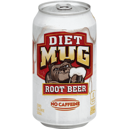 Diet Mug Root Beer Soda Can 355ml Usa Candy Factory