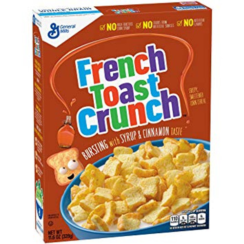 General Mills French Toast Crunch Cereal Net 314g 