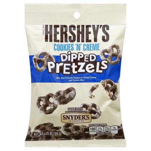 Hershey Cookie n Creme Dipped Pretzels 120g