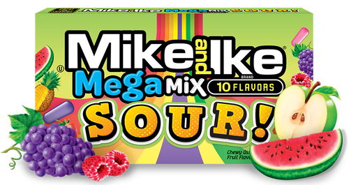 Mike & Ike Mega Mix Sour Theatre Box 141g