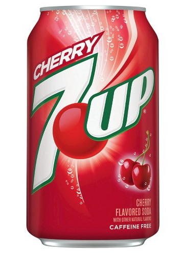 7 Up Cherry Soda Can 355ml