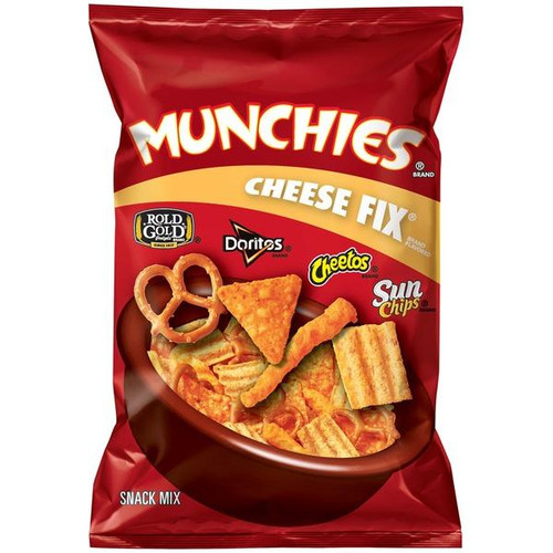 Frito Lay Munchies Cheese Fix Snack Mix 262g (Cheetos, Doritos, Sun Chips & Rold Gold Pretzels)