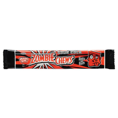 Zombie Chews Cola - Sour Chew Bar 28g