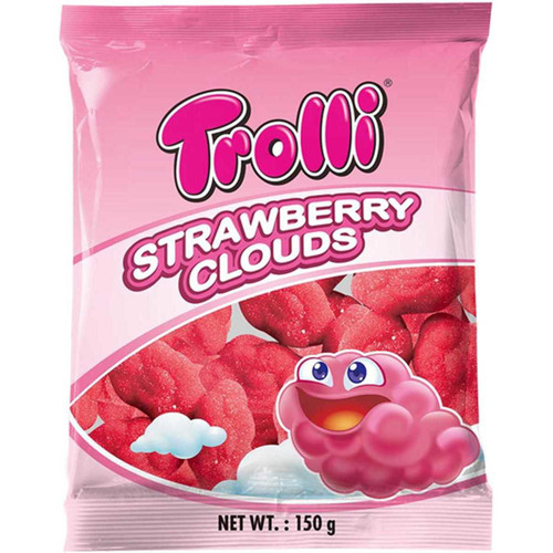 Trolli Strawberry Clouds 150g Bag