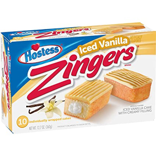 Zingers Iced Vanilla 