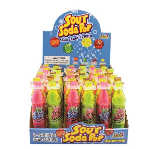 Kidsmania Sour Soda Pop 4pk 36g