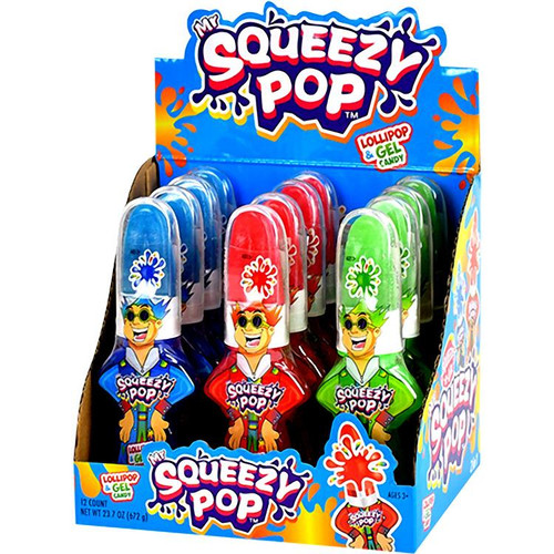 My Squeezy Pop - Lollipop & Gel Candy 56g