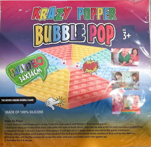 Krazy Popper Bubble Pop Game Jumbo