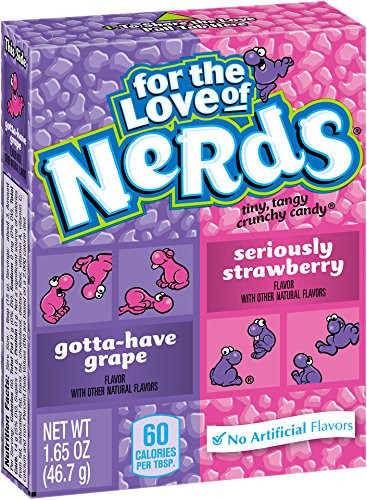 NERDS Grape/Strawberry Candy 1.65 oz. Box