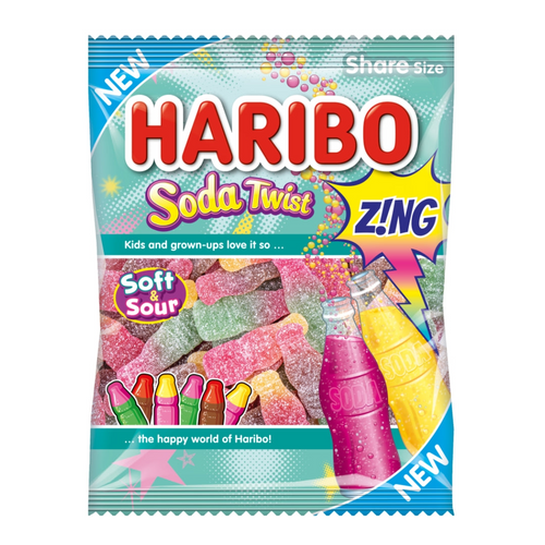 Haribo Soda Twist 160g UK