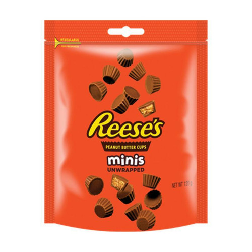 Reeses Minis Unwrapped 120g Bag