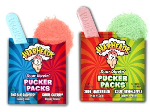 Warheads Sour Dippin Pucker Pack 15g