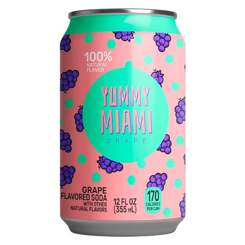 Yummy Miami Grape Soda USA 355ml