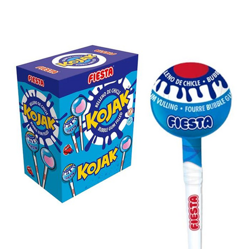 Kojak Bubble Gum Filled Lollipop