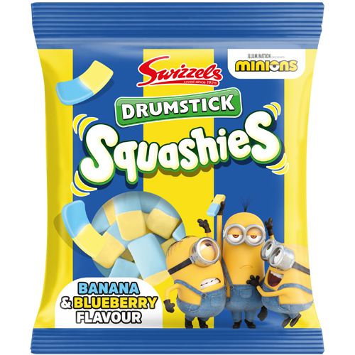 Swizzels Drumstick Squashies Minions 110g UK