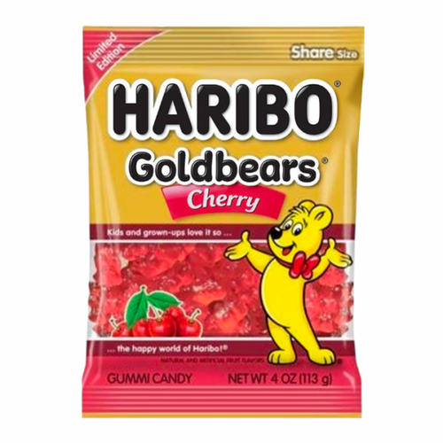 Haribo Cherry Goldbears - Limited Edition 113g Copy