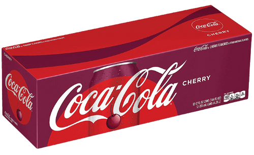 USA Cherry Coca Cola Case 12pk