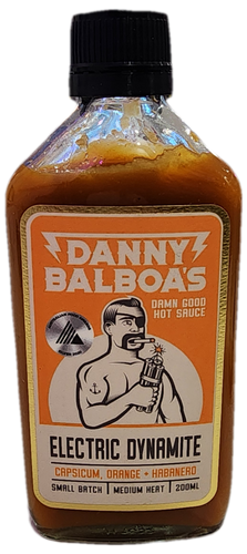 Danny Balboa's Electric Dynamite Hot Sauce 200ml
