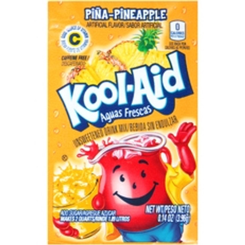 Kool-Aid Pina Pineapple Unsweetened Drink Mix 3.96g