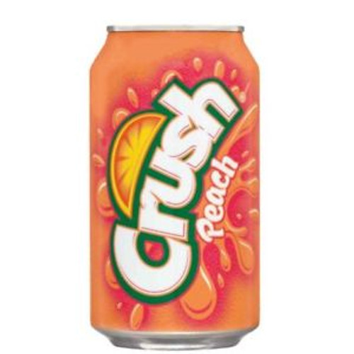 Crush Peach Soda 355ml Can