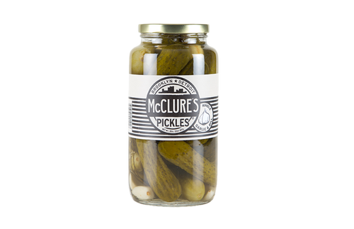 McClure's Whole Garlic & Dill Pickles Net 907g