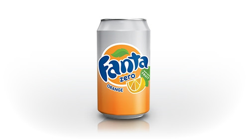 UK FANTA DIET ZERO Sugar - 355ml - UK