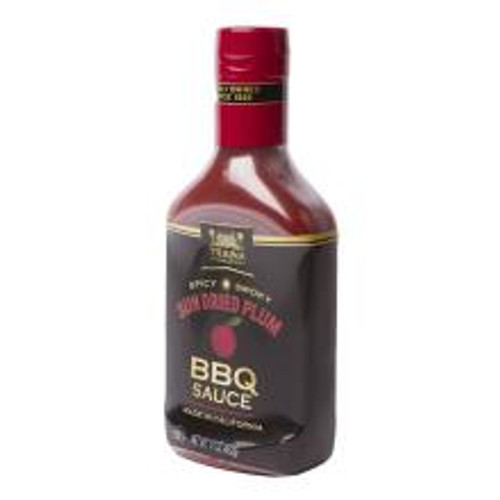 Traina Spicy Smoky Sun Dried Plum BBQ Sauce Net 482g 