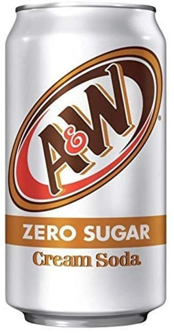 A&W Zero Sugar Creaming Soda Can - 355mL