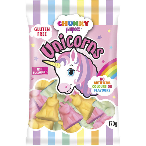 Chunky Funkeez Unicorns 170g