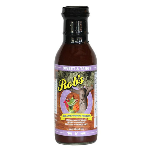 Robs Sweet & Tangy Sauce Rib Glaze 411g - Award Winning! 