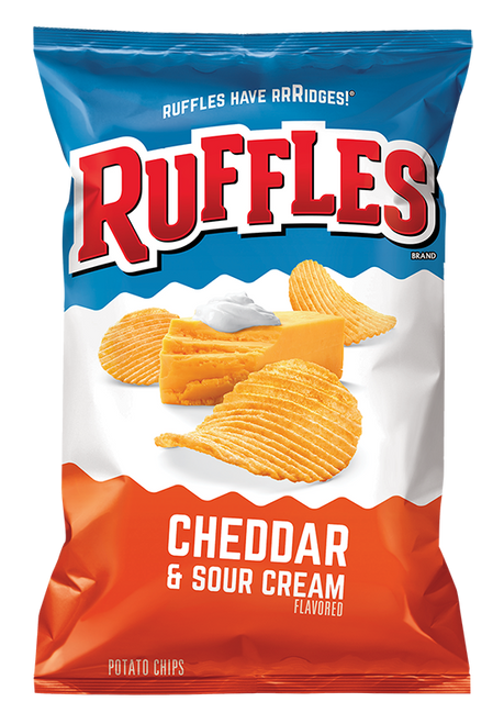 Ruffles Cheddar & Sour Cream Potato Chips