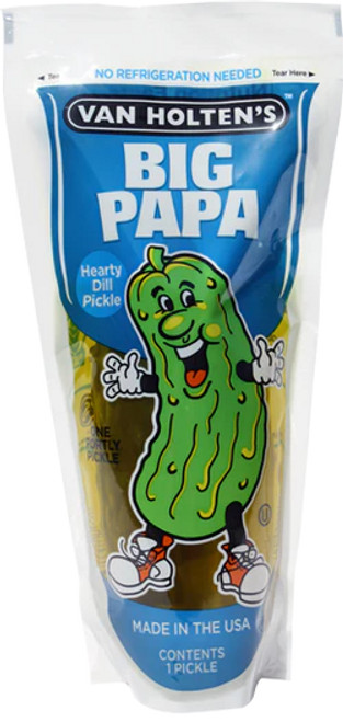 Van Holten Big Papa Hearty Dill Pickle In-A Pouch