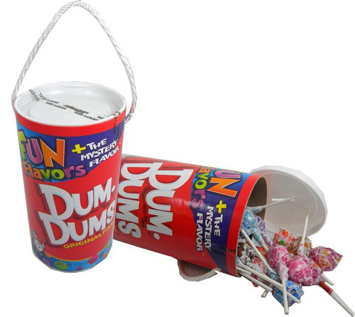 Dum Dums Pops Large Can/Bank 312g - Special Edition