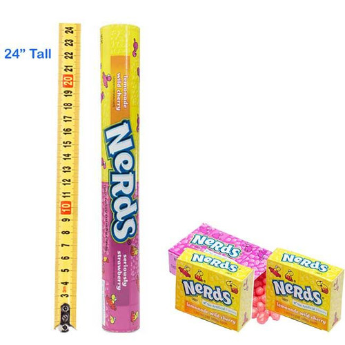 Nerds Candy Super Tube - 2 Feet Tall 510g