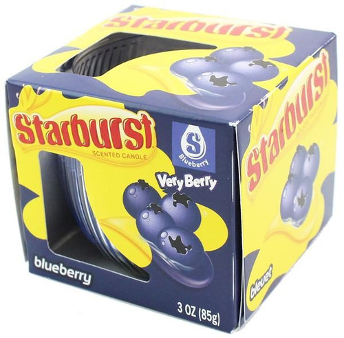Starburst Blueberry Candy Scented Candle 85g