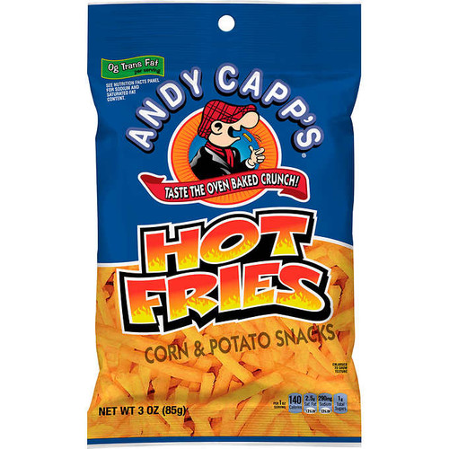 Andy Capps HOT Fries - Corn & Potato Snacks 85g