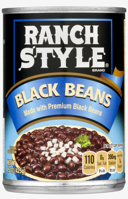 Ranch Style Black Beans 425g