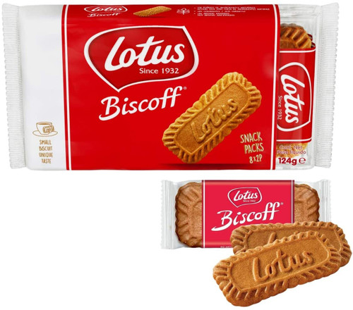 Lotus Biscoff Biscuits 8 x 2pk 124g