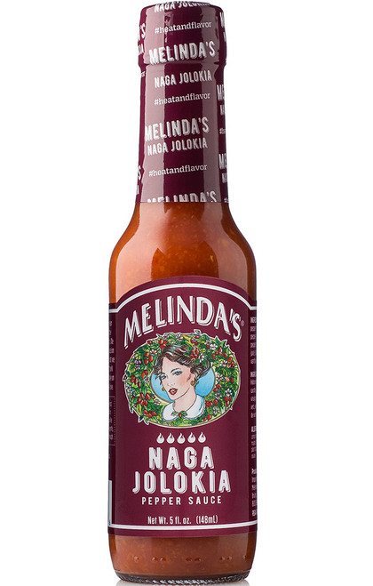 Melindas Naga Jolokia Pepper Sauce 148ml - 1,000,000+ SHU