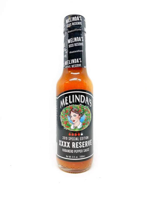 Melindas XXXX Reserve 2019 Habanero Pepper Sauce 148ml