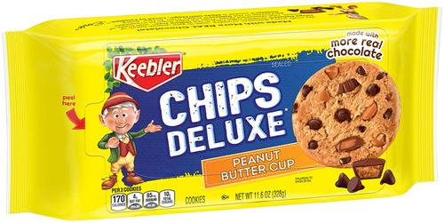 Keebler Chips Deluxe Peanut Butter Cup Cookies 328g