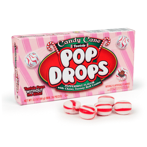 Tootsie Pop Drops Candy Cane 99g