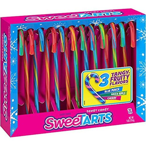 Sweetarts Candy Canes 12 Pack
