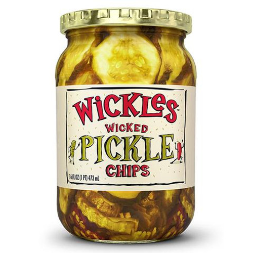 Wickles Wicked Pickle Chips 473ml